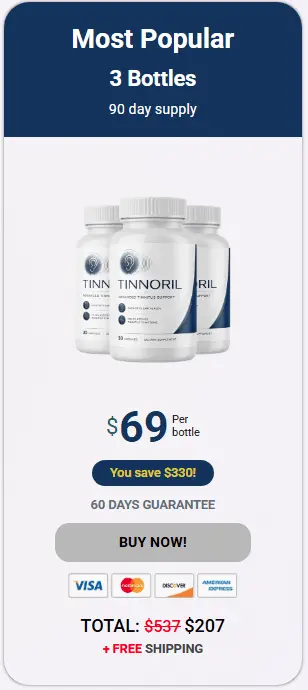Buy Tinnoril 3 Bottle